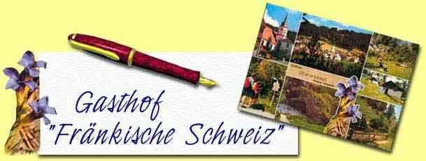 Zum Gasthof Fränkische Schweiz